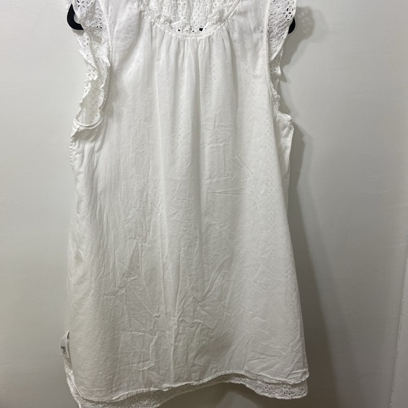 & Other Stories,Women’s,White,Eyelet, Lined,Mini Dress. Size-US-12 - Picture 10 of 12